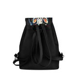 Black City Serenade Backpack Psychedelic Swirl - CANVAEGYPT