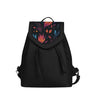 Black City Serenade Backpack Nocturnal Blooms