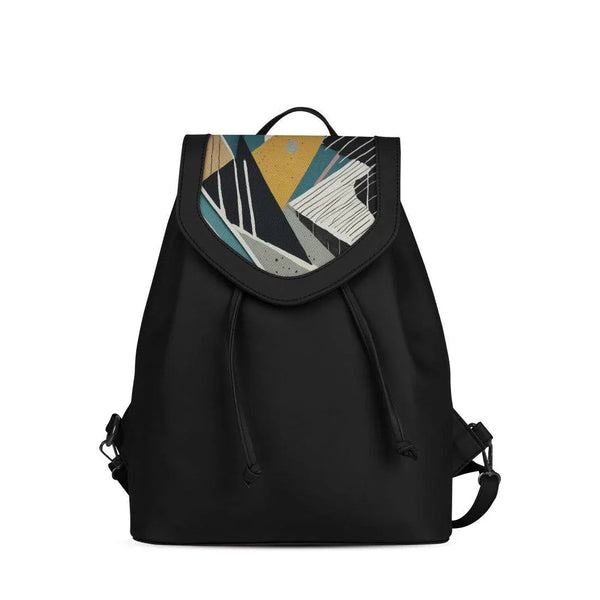 Black City Serenade Backpack Scratchline - CANVAEGYPT