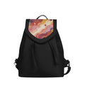 Black City Serenade Backpack Wavy Sky