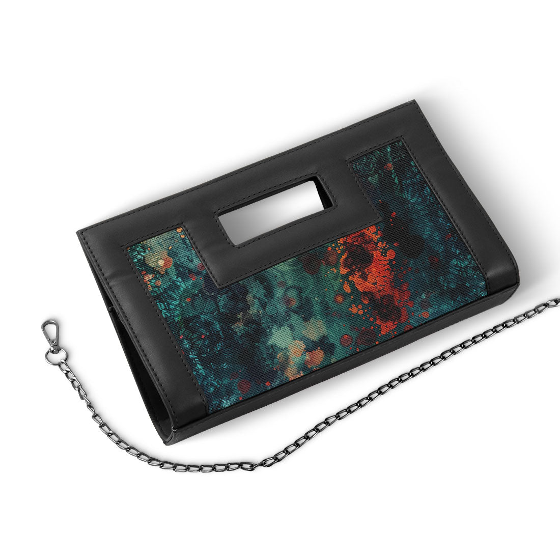 Black City Sleek Clutch ColorFusion - 1