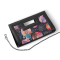 Black City Sleek Clutch Dark Circles