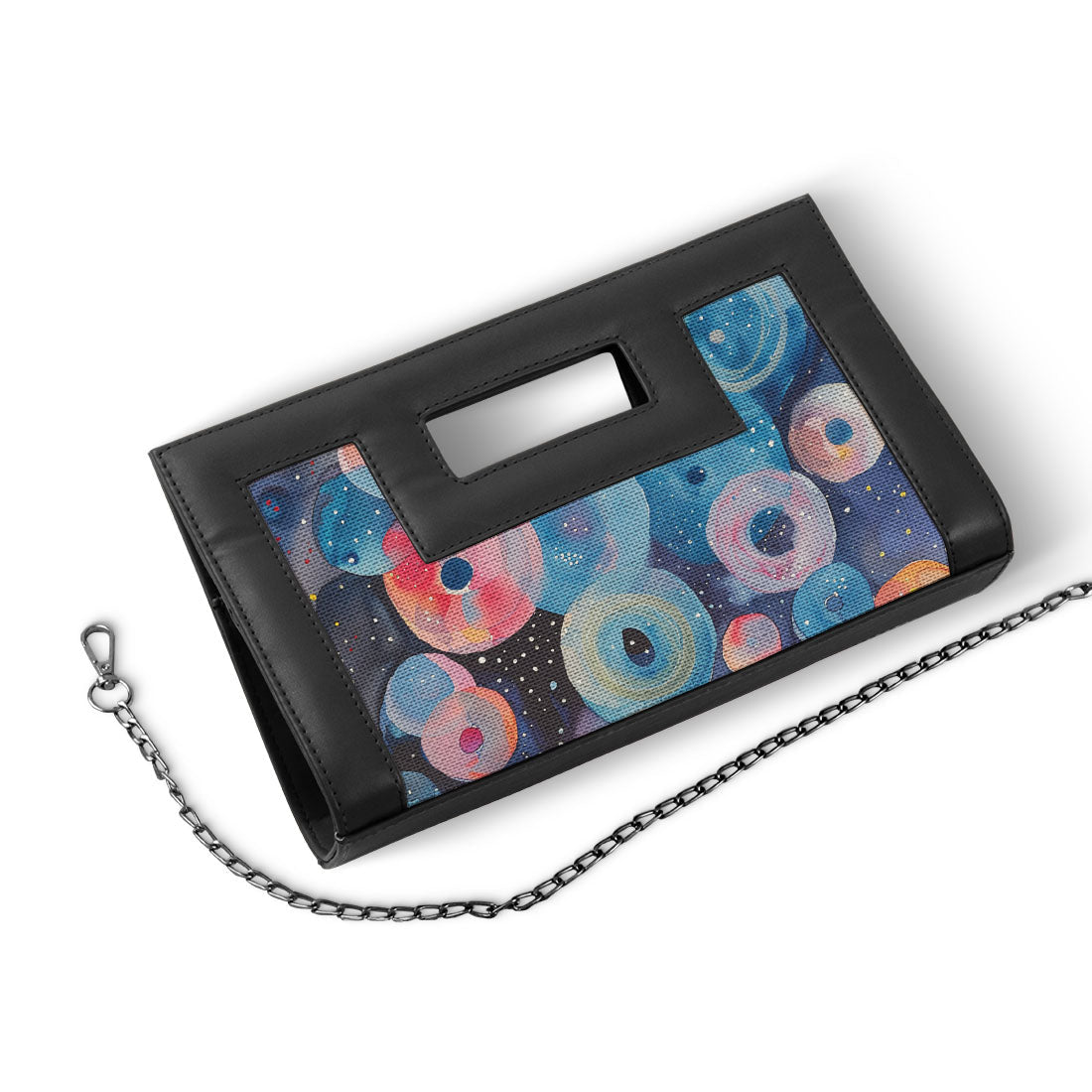 Black City Sleek Clutch Galaxy Dounts - 1