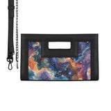 Black City Sleek Clutch Galaxy Shapes - 2