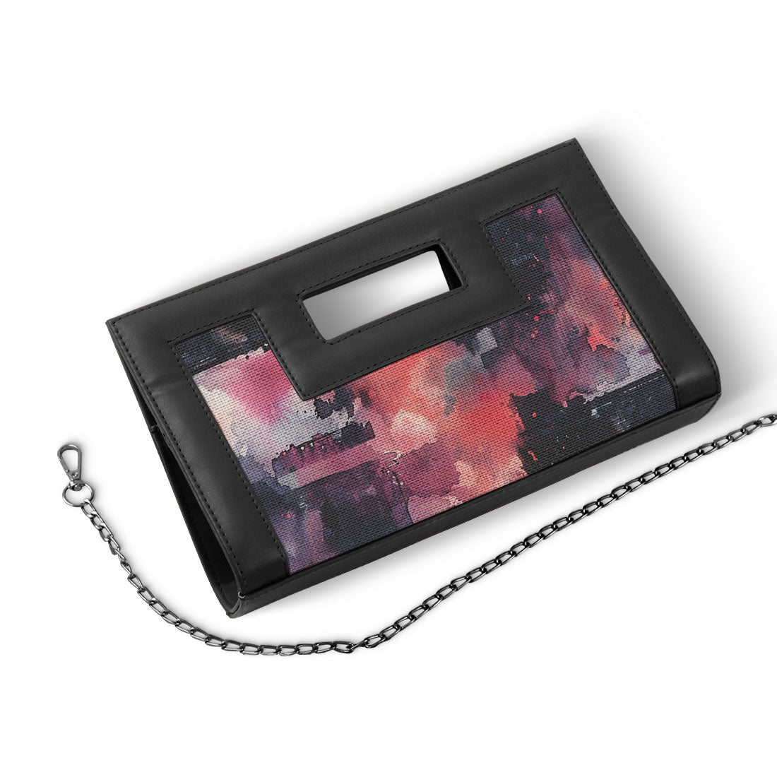 Black City Sleek Clutch Mixed Colors - 1