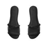 Black Clear Bliss Comfort Slipper - 1