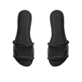 Black Clear Bliss Comfort Slipper
