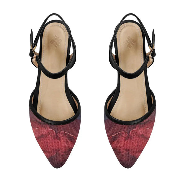 Black Closed Strap Sandal Cloud