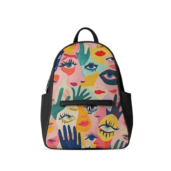Black Daydreamer Backpack Faces in the Crowd - 1