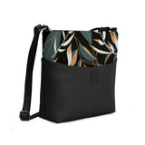 Chic Essentials Crossbody Black Leaves - 2