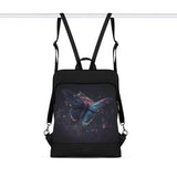 Black Laptop Backpack Butteryfly Glowing - CANVAEGYPT