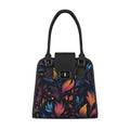 Black Metropolitan Charm Bag Nocturnal Blooms