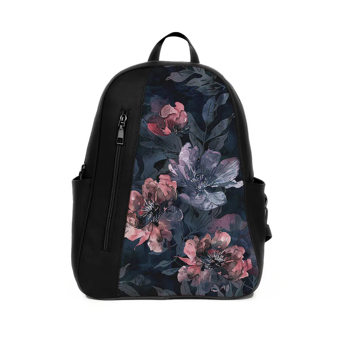 Black Mixed Backpack Dark Pattern - 1