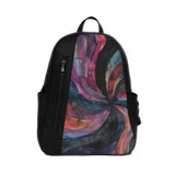 Black Mixed Backpack Fuldeep - 1