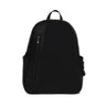 Black Mixed Backpack Solid Black