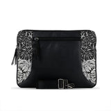 Black Mixed Laptop Sleeve B & W