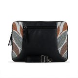 Black Mixed Laptop Sleeve Leaves - CANVAEGYPT