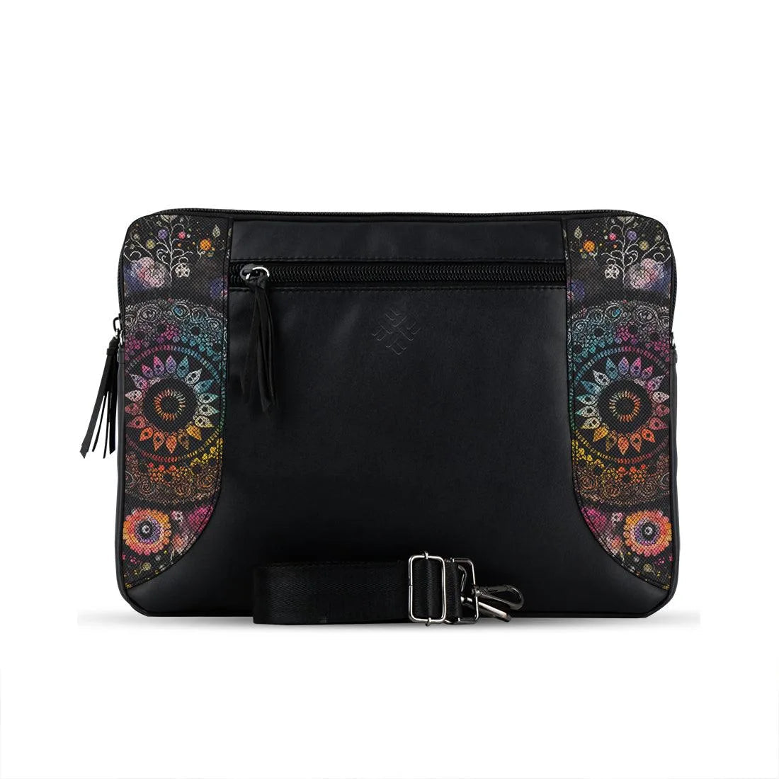 Black Mixed Laptop Sleeve mandela - CANVAEGYPT
