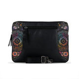 Black Mixed Laptop Sleeve mandela - 1