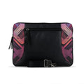 Black Mixed Laptop Sleeve  Stripe Wave