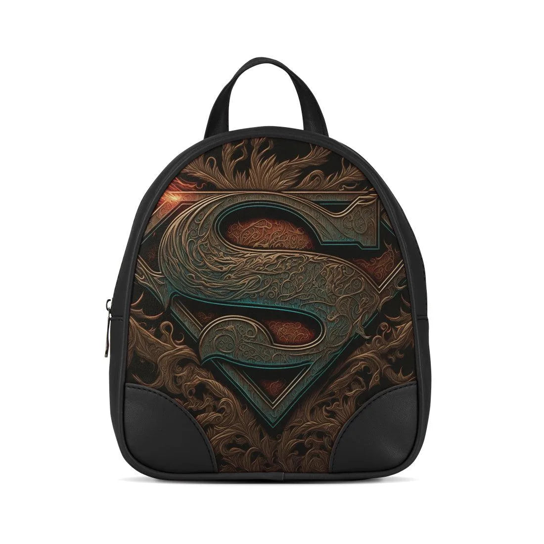 Black O Mini Backpacks Superman - CANVAEGYPT