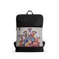 Black Orbit Laptop Backpack Sloth Family