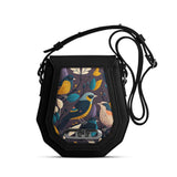Black Polygon Crossbags Night Birds