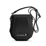 Black Polygon Crossbags