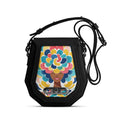 Black Polygon Crossbags  pretty lady