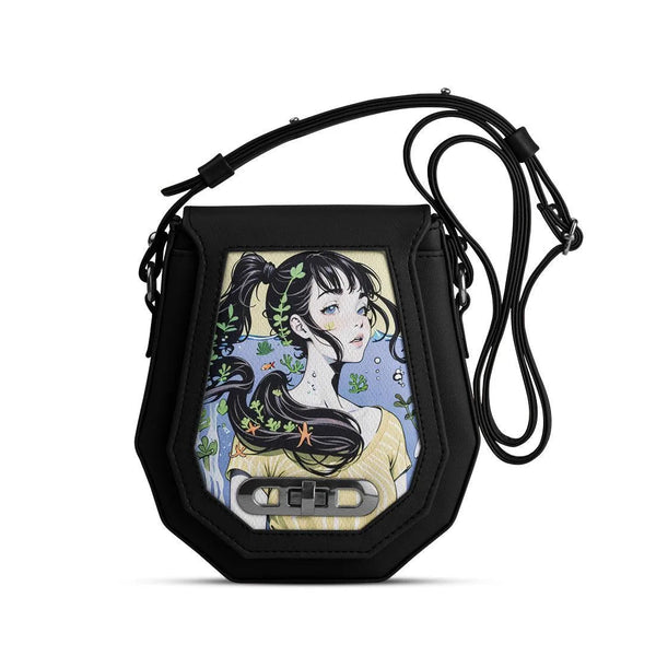 Black Polygon Crossbags young beauty - CANVAEGYPT