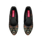 Black Round Toe Shoe Agy - 1