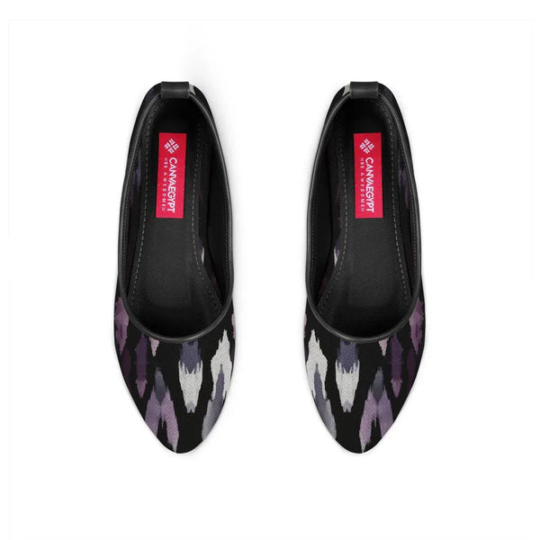 Black Round Toe Shoe Blips - CANVAEGYPT
