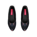 Black Round Toe Shoe Blurred