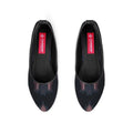 Black Round Toe Shoe Blurred