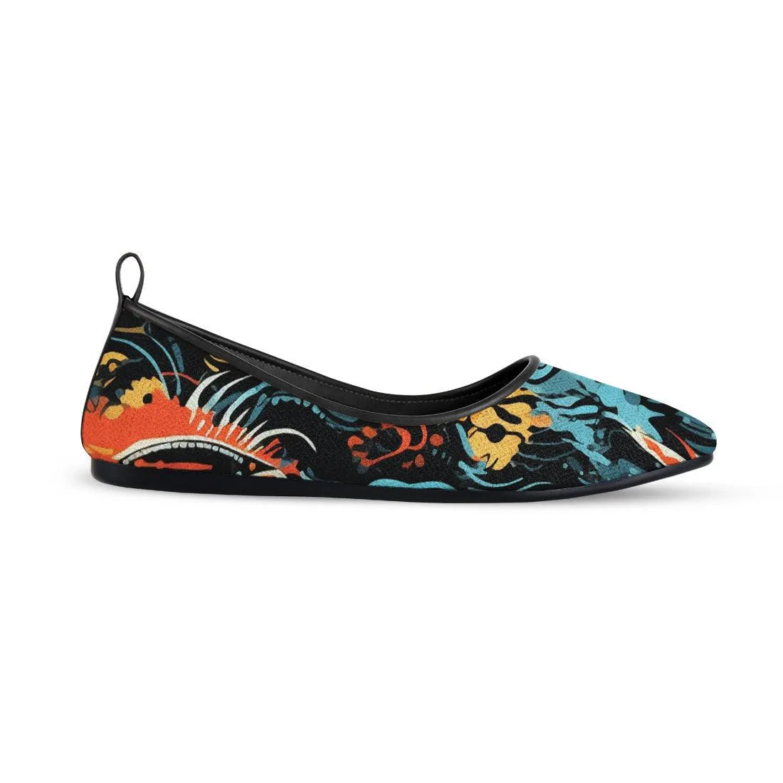 Black Round Toe Shoe Chromatic - CANVAEGYPT
