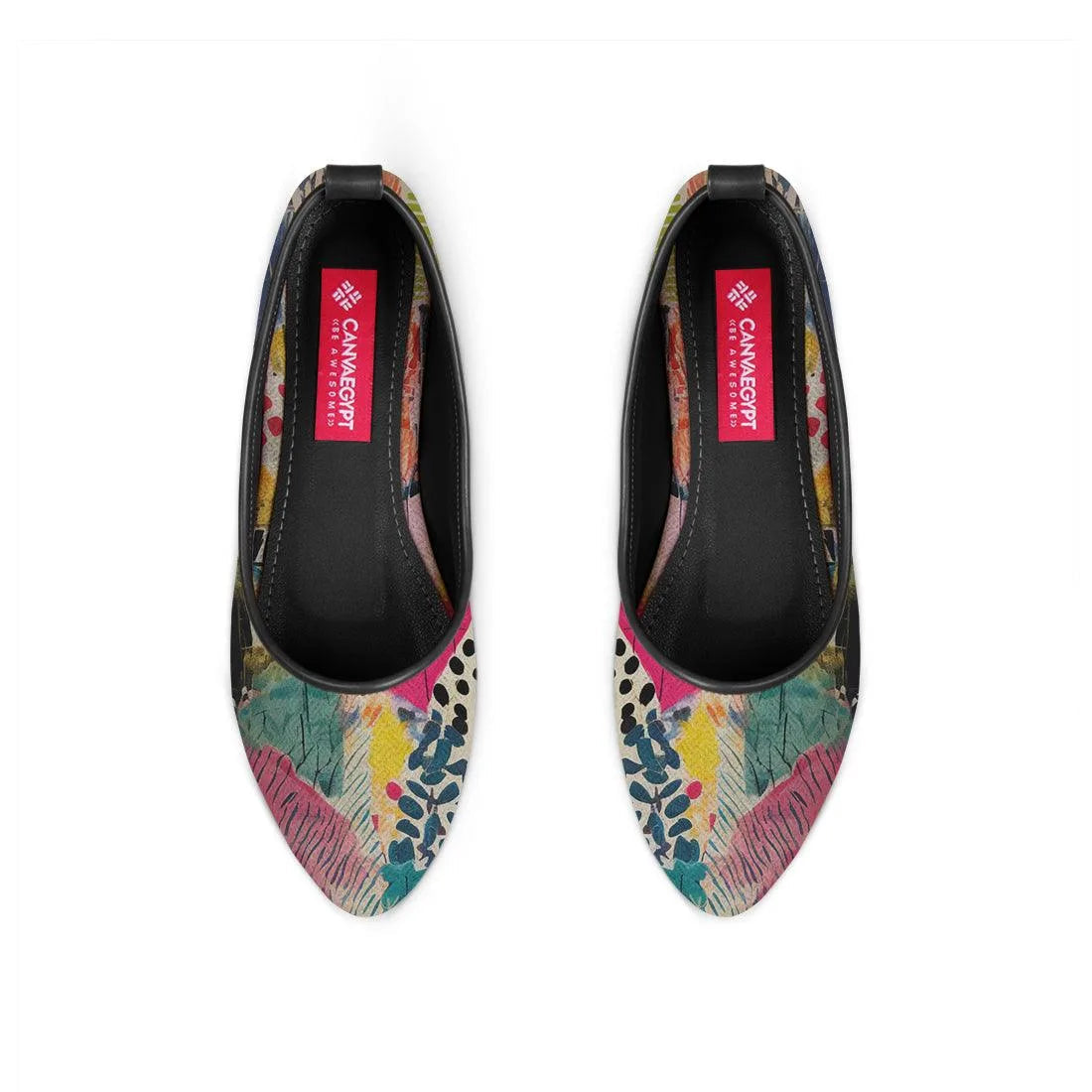 Black Round Toe Shoe Dye - CANVAEGYPT