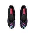 Black Round Toe Shoe Faded
