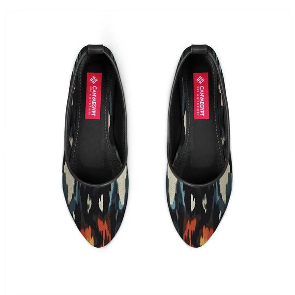 Black Round Toe Shoe Flamy - CANVAEGYPT