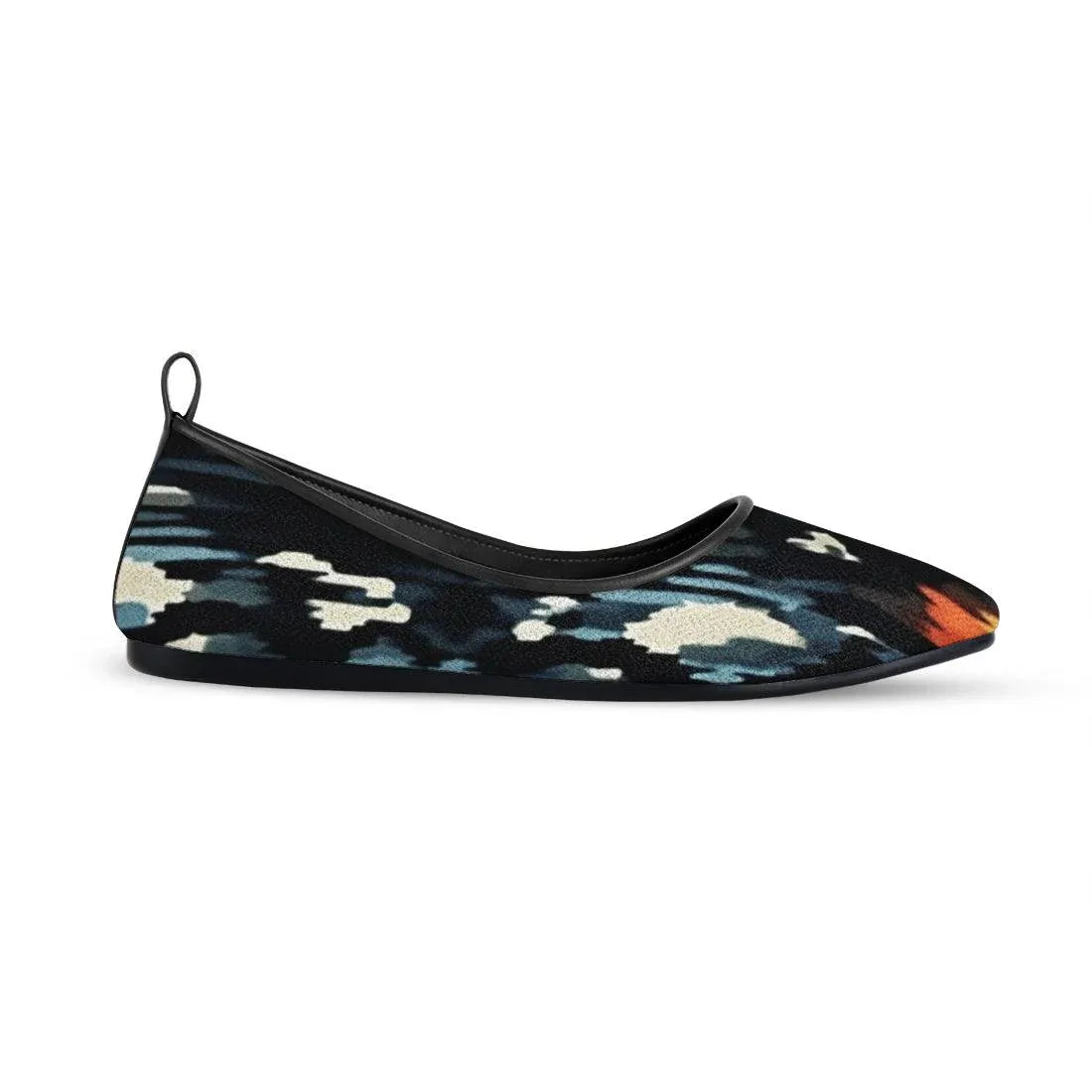 Black Round Toe Shoe Flamy - CANVAEGYPT