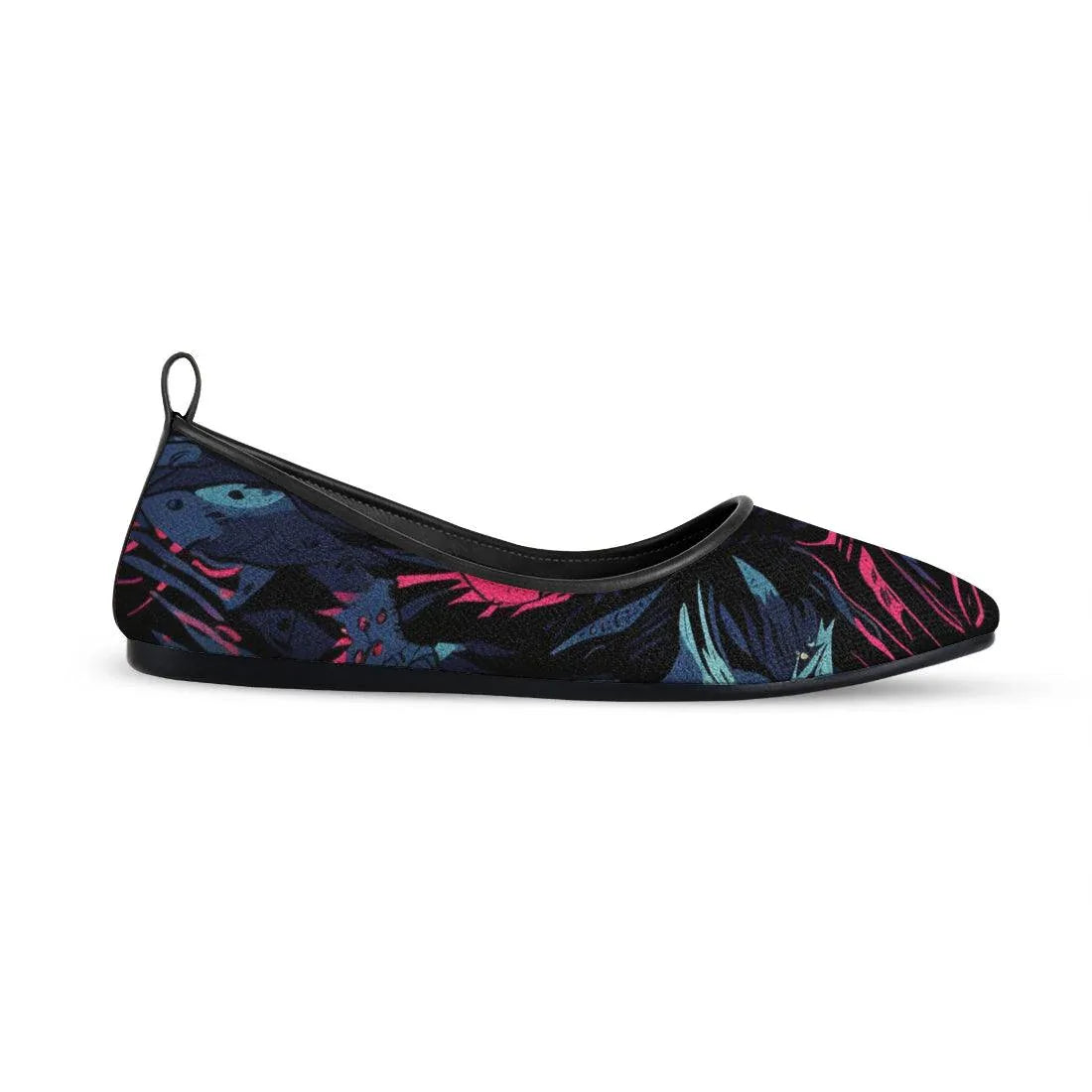 Black Round Toe Shoe Growing - CANVAEGYPT