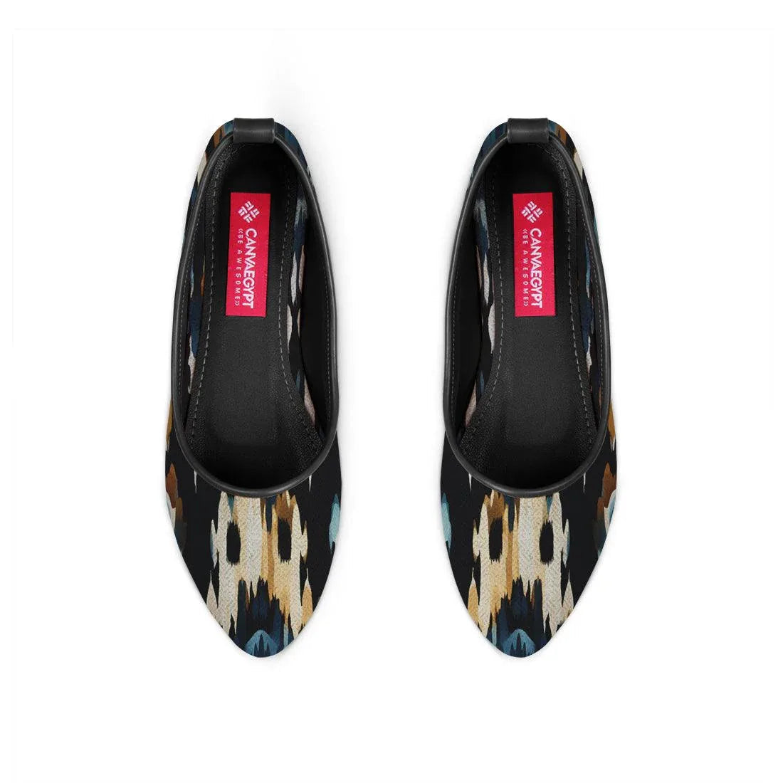 Black Round Toe Shoe Hazy - CANVAEGYPT