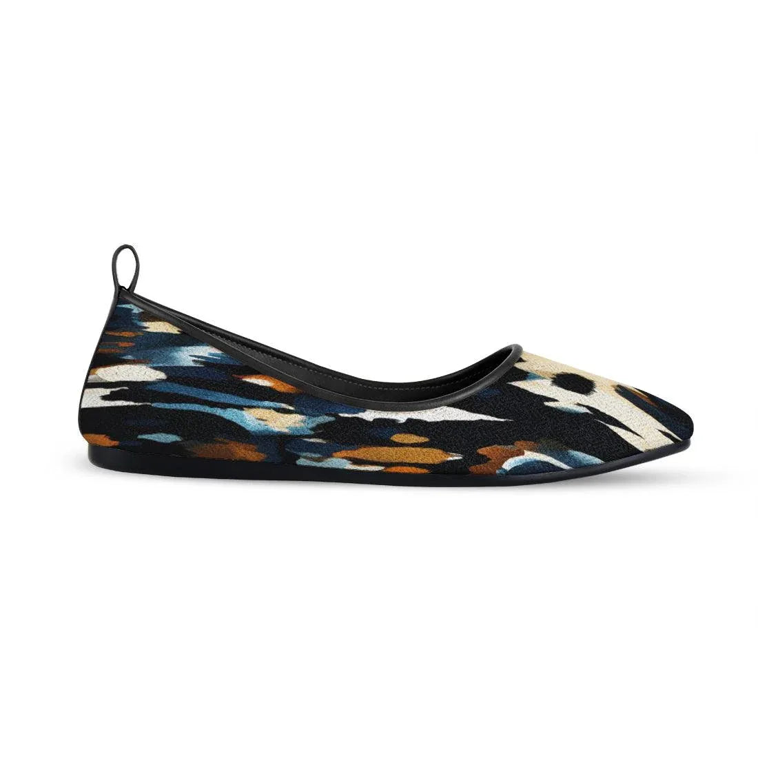 Black Round Toe Shoe Hazy - CANVAEGYPT