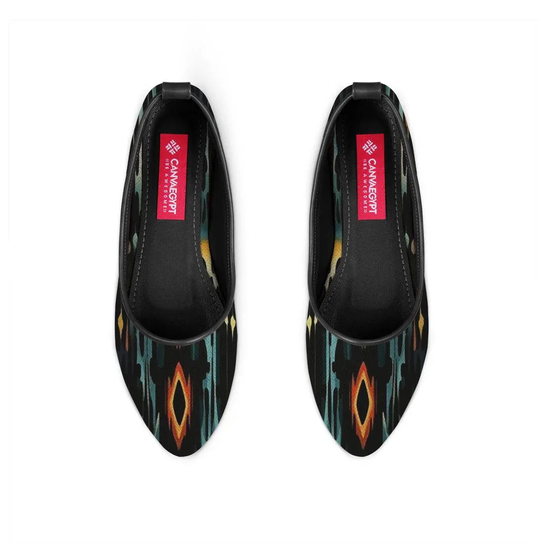 Black Round Toe Shoe Ignite - CANVAEGYPT