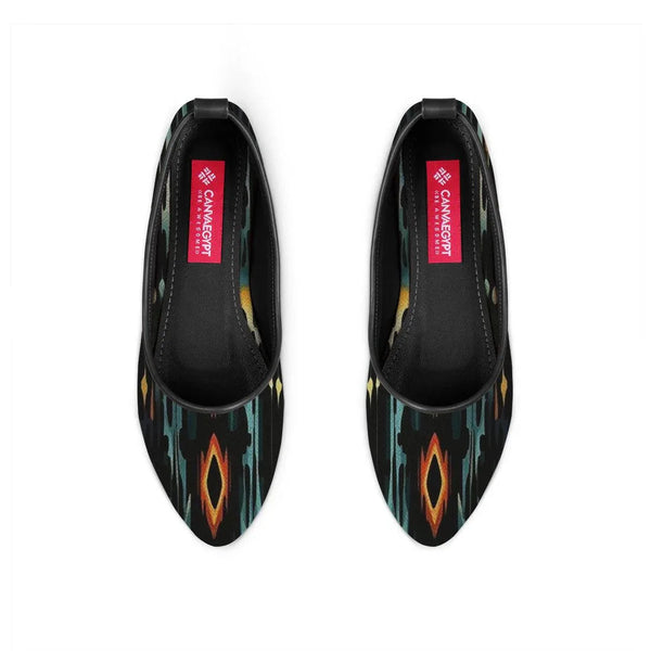 Black Round Toe Shoe Ignite - CANVAEGYPT