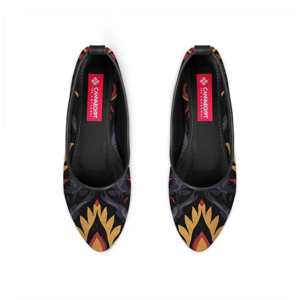 Black Round Toe Shoe Infernal - CANVAEGYPT