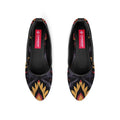 Black Round Toe Shoe Infernal