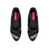 Black Round Toe Shoe Lines