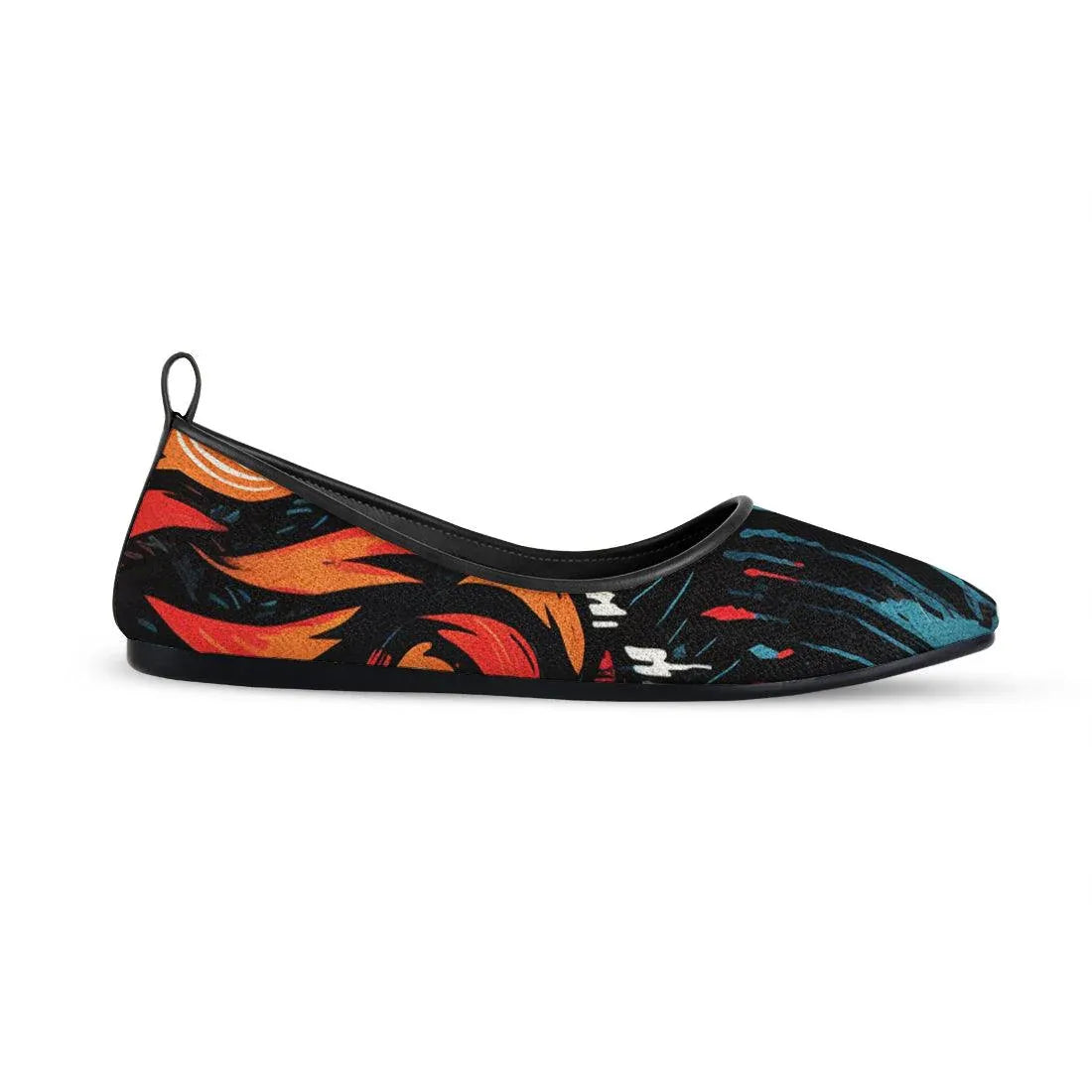 Black Round Toe Shoe Marks - CANVAEGYPT