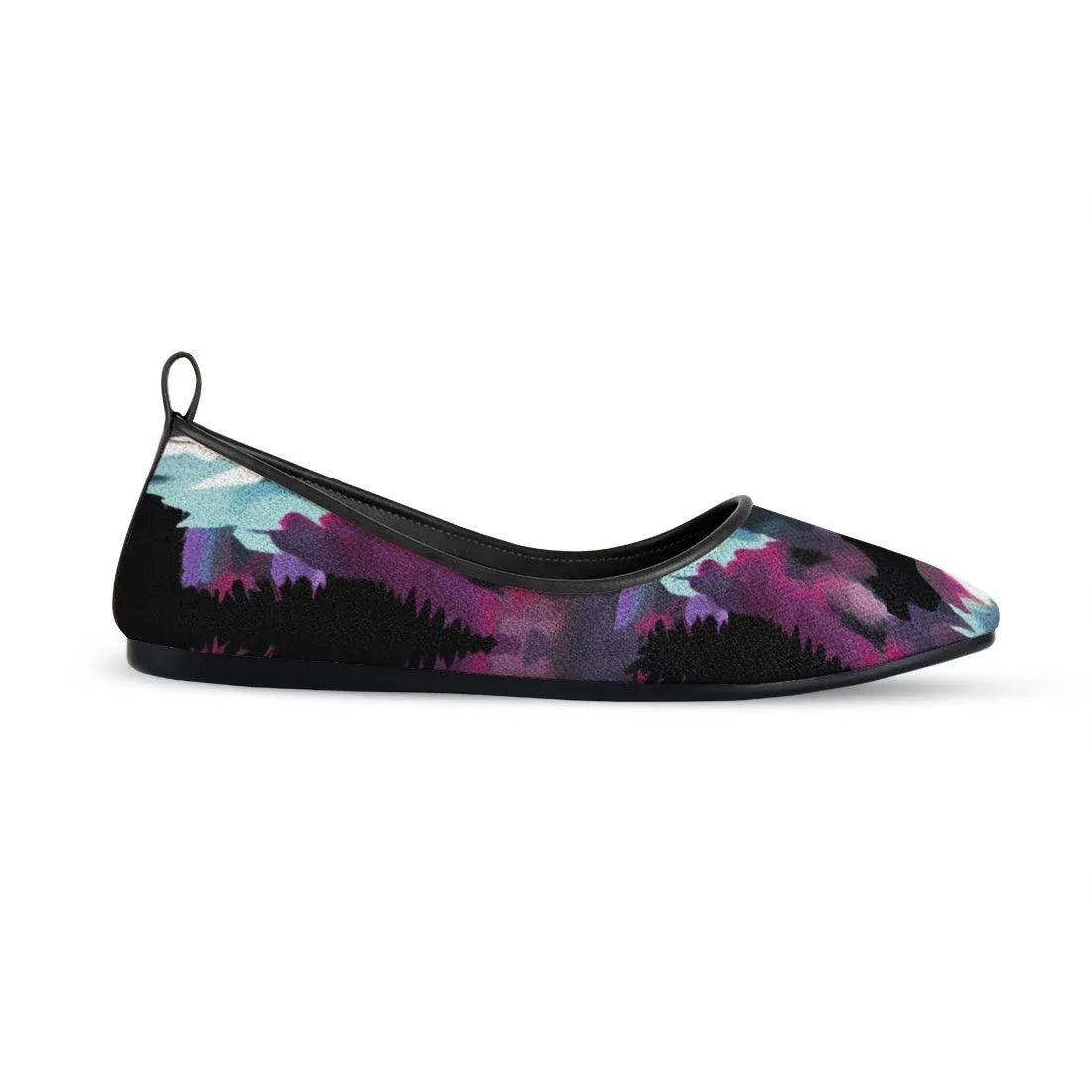 Black Round Toe Shoe Orbs - CANVAEGYPT
