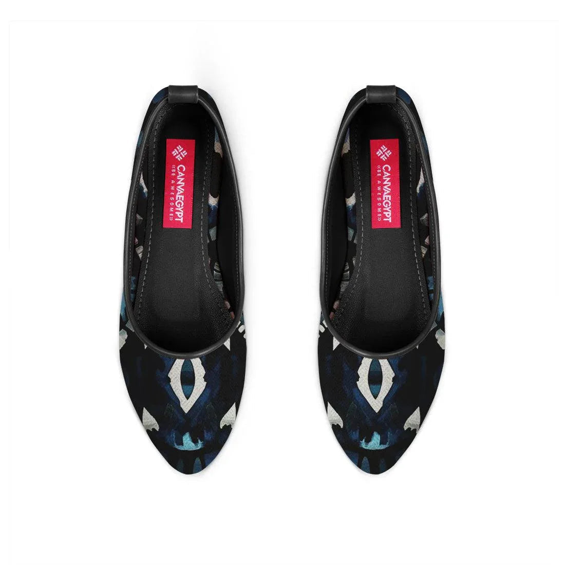 Black Round Toe Shoe Plush - CANVAEGYPT